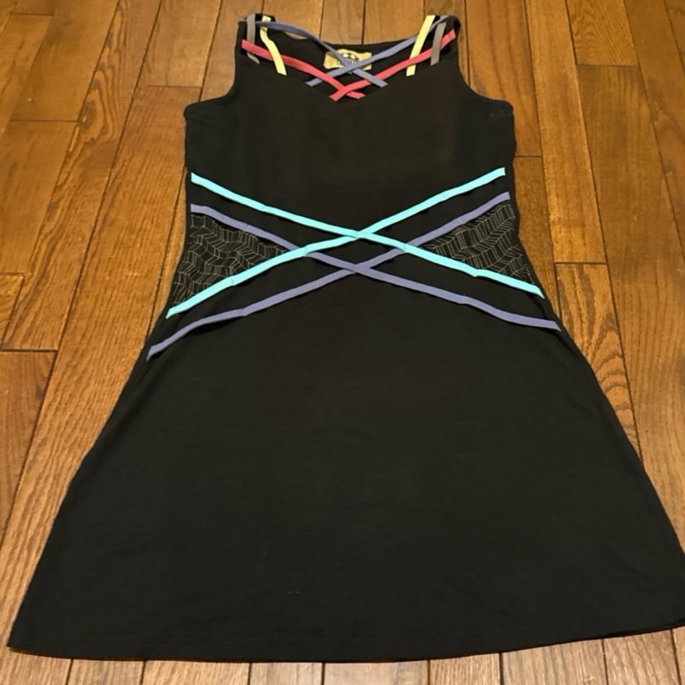 Adria colorful cotton dress size small